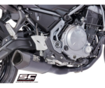 SC-Project Ολόσωμη εξάτμιση (Full System) SC1-R GT Black Kawasaki Ninja 650 (2017-2019) K26B-C103MB