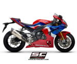 SC-Project Εξάτμιση CR-T Carbon με Βαλβίδα Τιτανίου Honda CBR1000RR-R SP 2024-2026 (H54A-VT36C)