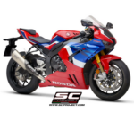 SC-Project Εξάτμιση CR-T Carbon με Βαλβίδα Τιτανίου Honda CBR1000RR-R SP 2024-2026 (H54A-VT36C)