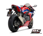 SC-Project Εξάτμιση CR-T Carbon με Βαλβίδα Τιτανίου Honda CBR1000RR-R SP 2024-2026 (H54A-VT36C)