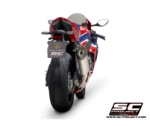 SC-Project Εξάτμιση CR-T Carbon με Βαλβίδα Τιτανίου Honda CBR1000RR-R SP 2024-2026 (H54A-VT36C)