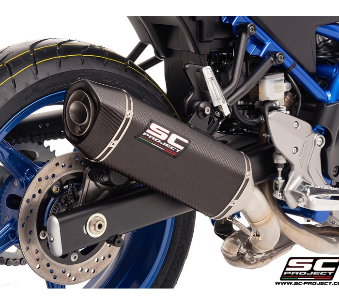 SC-Project Εξάτμιση SC1-S Carbon S14A-125C για Suzuki SV650 (2016-2020)