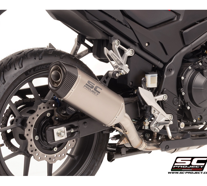SC-Project Εξάτμιση SC1-S Titanium για Honda CB500 Hornet 2024–2026