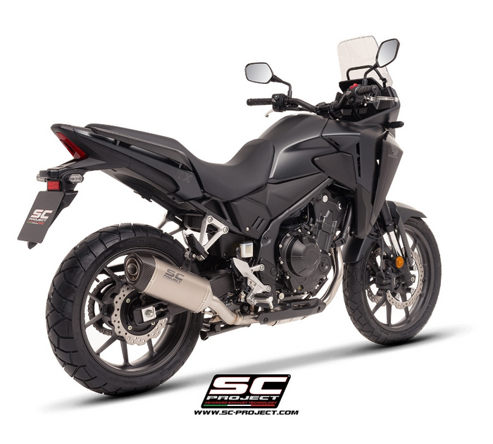 SC-Project Εξάτμιση SC1-S Titanium Honda NX500 2024-2026 Euro 5+