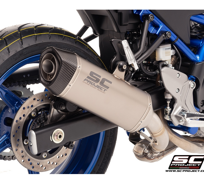 SC-Project Εξάτμιση SC1-S Titanium S14A-125T για Suzuki SV650 (2016-2020)