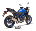 SC-Project Εξάτμιση SC1-S Carbon S14B-125C για Suzuki SV650 / SV650 A2 (2021-2025)