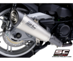 SC-Project Εξάτμιση S2 Titanium Slip-On για Honda SH350i (2021-2024)