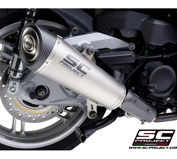 SC-Project Εξάτμιση S2 Titanium Slip-On για Honda SH350i (2021-2024)