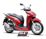 SC-Project Εξάτμιση S2 Titanium Slip-On για Honda SH350i (2021-2024)