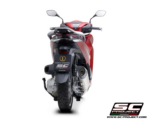 SC-Project Εξάτμιση S2 Titanium Slip-On για Honda SH350i (2021-2024)