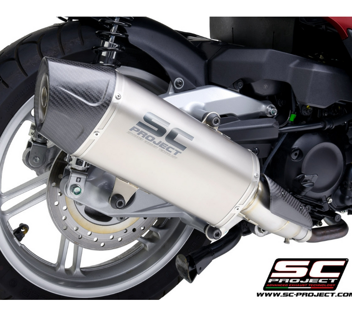 SC-Project Εξάτμιση X-Plorer II GT Titanium Slip-On για Honda SH350i (2021-2024)