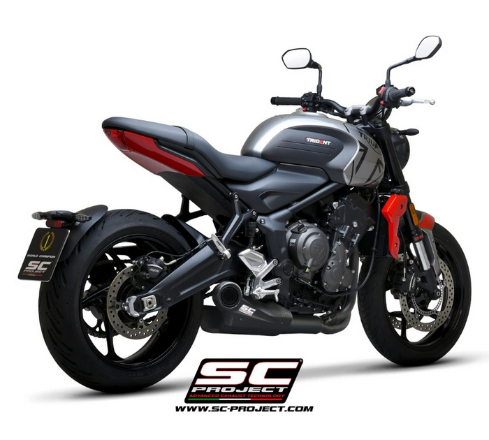 SC-Project Ολόσωμη εξάτμιση (Full System) STR-1 Triumph Trident 660 2021-2024