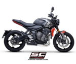 SC-Project Ολόσωμη εξάτμιση (Full System) S1 Titanium Triumph Trident 660 2021-2024 (T26A-CDE41T)