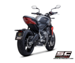 SC-Project Ολόσωμη εξάτμιση (Full System) S1 Titanium Triumph Trident 660 2021-2024 (T26A-CDE41T)