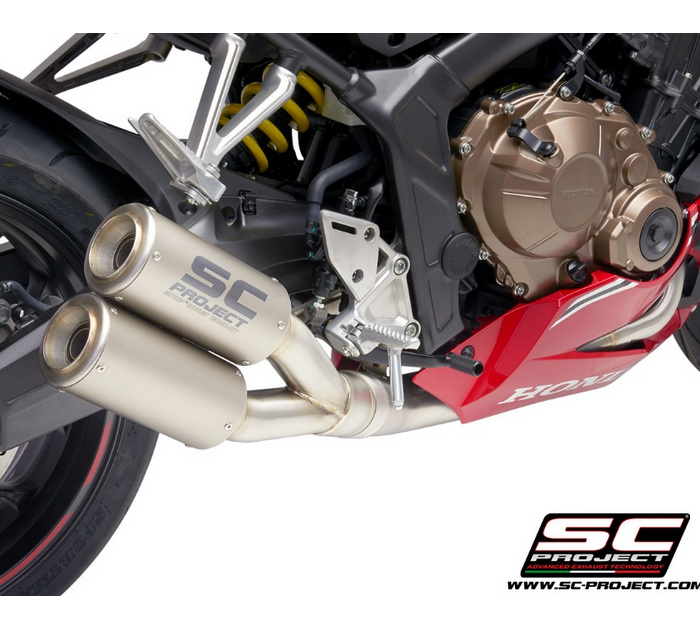 SC-Project Ολόσωμη εξάτμιση (Full System) Twin CR-T Titanium Honda CBR650R 2019-2020