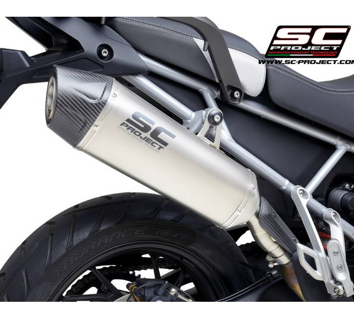 SC-Project Εξάτμιση Triumph Tiger 900 2020-2023 X-Plorer II Titanium (T27A-122T)