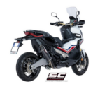 SC-Project Εξάτμιση Oval Carbon Slip-On για Honda X-ADV 750 (2017-2020)