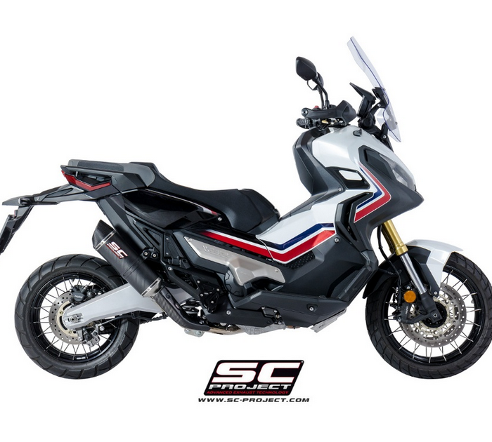 SC-Project Εξάτμιση Oval Titanium Slip-On για Honda X-ADV 750 (2017-2020)