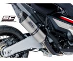 SC-Project Εξάτμιση Oval Titanium Slip-On για Honda X-ADV 750 (2017-2020)