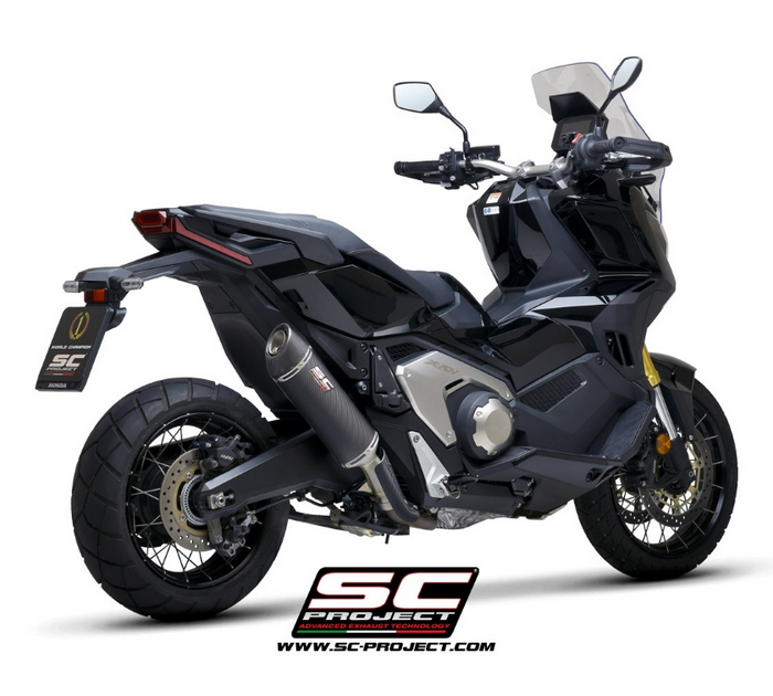 SC-Project Εξάτμιση Oval Titanium Slip-On για Honda X-ADV 750 (2021-2024)