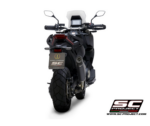 SC-Project Εξάτμιση Oval Titanium Slip-On για Honda X-ADV 750 (2021-2024)