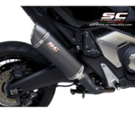 SC-Project Εξάτμιση Oval Carbon Slip-On για Honda X-ADV 750 (2021-2024)
