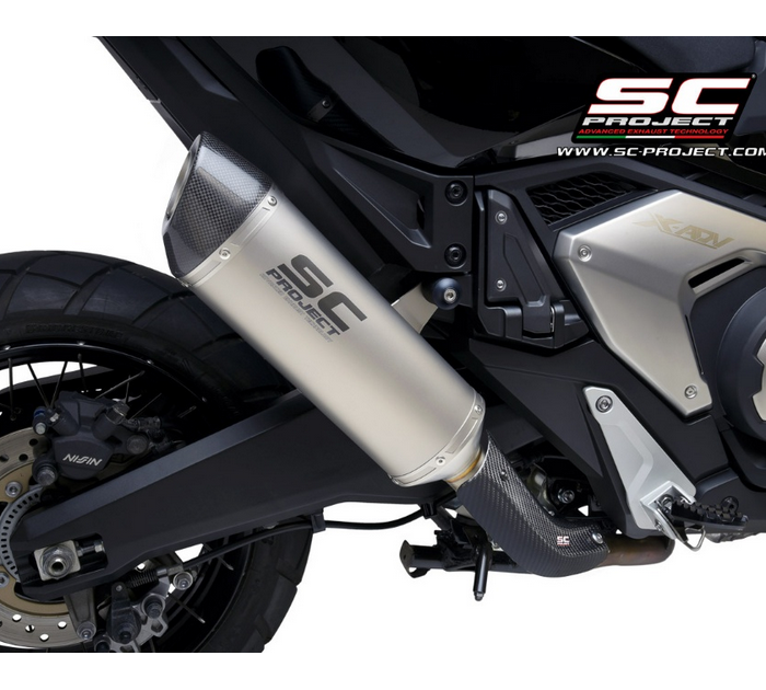 SC-Project Εξάτμιση Oval Titanium Slip-On για Honda X-ADV 750 (2021-2024)