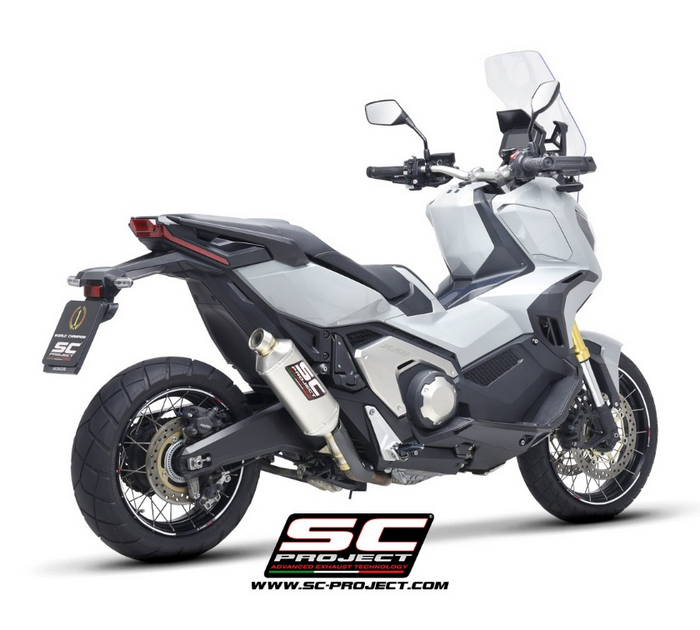 SC-Project Εξάτμιση Rally Raid Titanium Slip-On για Honda X-ADV 750 (2021-2024)