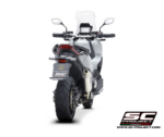 SC-Project Εξάτμιση Rally Raid Titanium Slip-On για Honda X-ADV 750 (2021-2024)