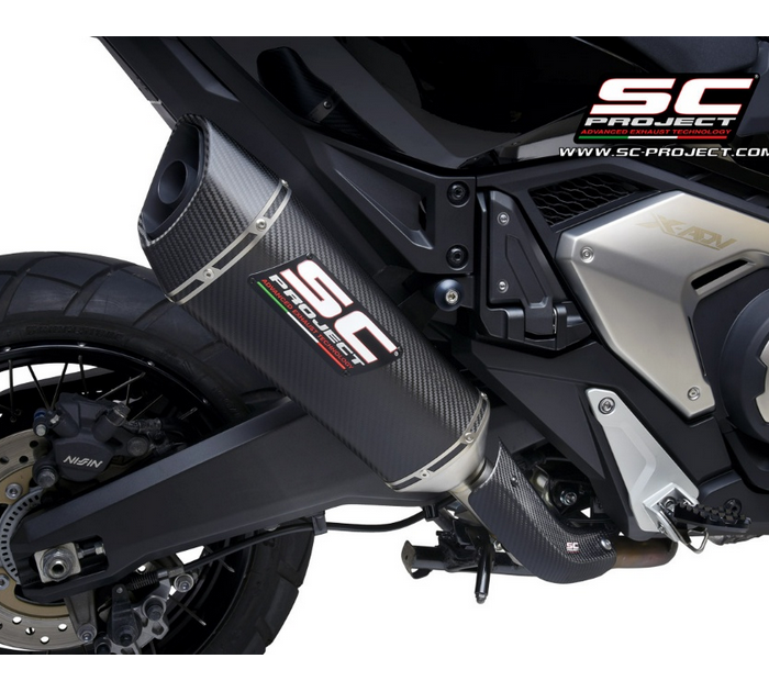 SC-Project Εξάτμιση SC1-R Carbon Slip-On για Honda X-ADV 750 (2021-2024)
