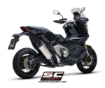 SC-Project Εξάτμιση SC1-S Carbon Slip-On για Honda X-ADV 750 (2021-2024)