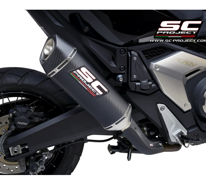 SC-Project Εξάτμιση SC1-S Carbon Slip-On για Honda X-ADV 750 (2021-2024)