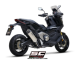 SC-Project Εξάτμιση Rally Raid Titanium Slip-On για Honda X-ADV 750 (2021-2024)