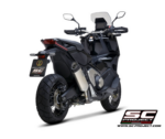 SC-Project Εξάτμιση Rally Raid Titanium Slip-On για Honda X-ADV 750 (2021-2024)