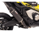 SC-Project Εξάτμιση Oval Carbon Slip-On για Honda X-ADV 750 (2025-2026)