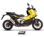 SC-Project Εξάτμιση Oval Carbon Slip-On για Honda X-ADV 750 (2025-2026)
