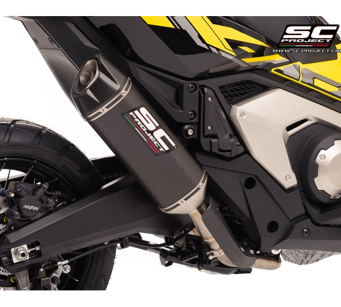 SC-Project Εξάτμιση SC1-X Carbon Slip-On για Honda X-ADV 750 (2025-2026)