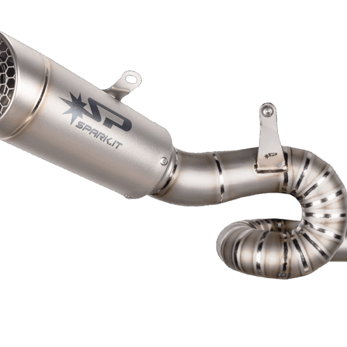 Spark Grid-O Titanium Εξάτμιση 3/4 Kit για Triumph Street Triple 765 2017-2022 GTR0501T