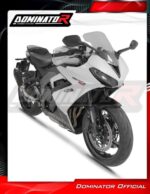 Ολόσωμη εξάτμιση (Full System) DOMINATOR HP6 BLACK για Triumph Daytona 660 2024-2026