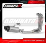 Ολόσωμη εξάτμιση (Full System) DOMINATOR HP8 BLACK για Triumph Daytona 660 2024-2026
