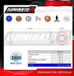 DOMINATOR Εξάτμιση OVR για BMW K1200R 2005-2009 - Image 2