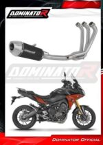 DOMINATOR Ολόσωμη Εξάτμιση (Full System) S3 BLACK Yamaha Tracer 900 / GT 2015-2020 YA181DFSS3BL