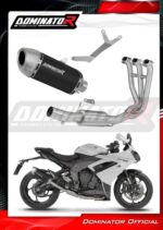 Ολόσωμη εξάτμιση (Full System) DOMINATOR S6 BLACK για Triumph Daytona 660 2024-2026