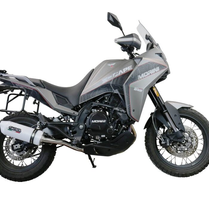 GPR Εξάτμιση Moto Morini X-CAPE 650 2021-2024 Euro5 Albus Evo4 Ημί-Ολόσωμη MO.6.ALBE5
