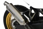 HP Corse SP-2 Short Black Titanium Low Mount για Honda XL750 Transalp 2023-2026 (HOSP2750LC-AB)