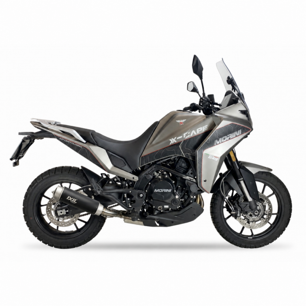 IXIL Εξάτμιση Moto Morini X-CAPE 650/A2 RC3B Sport Xtrem Black GM4230BR