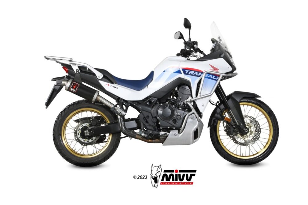 MIVV Oval Inox Εξάτμιση Honda XL 750 Transalp 2023-2026 | H.086.LX1