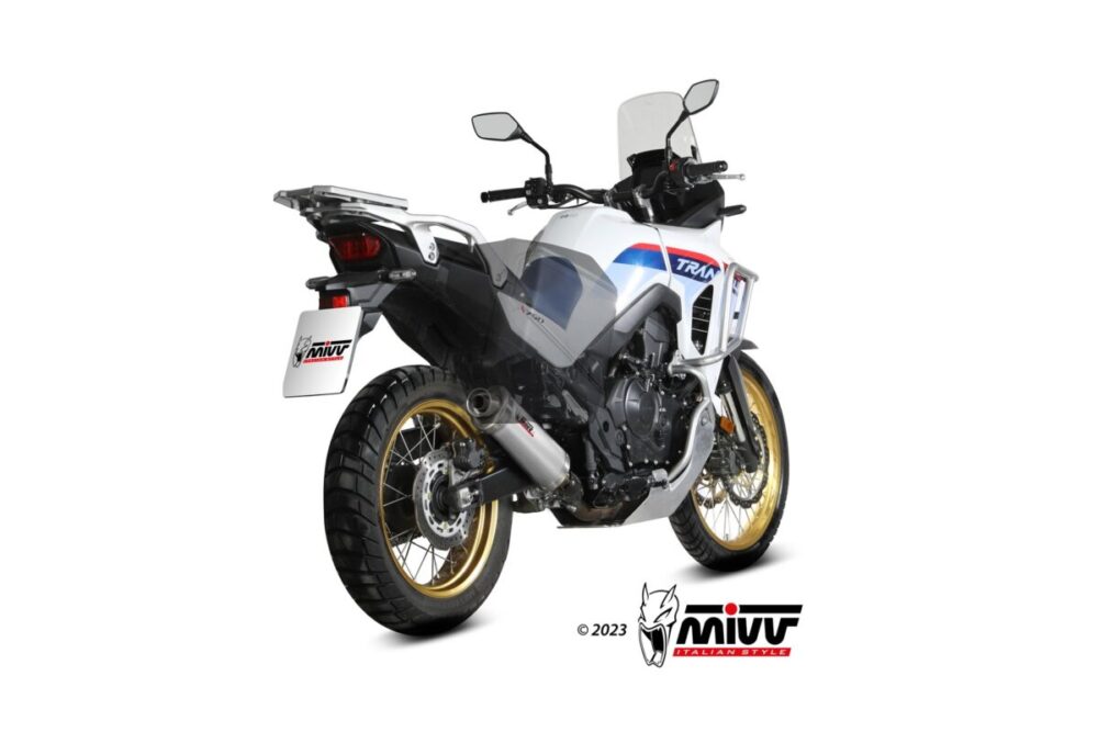 MIVV Oval Black Inox Εξάτμιση Honda XL 750 Transalp 2023-2026 | H.086.LZ