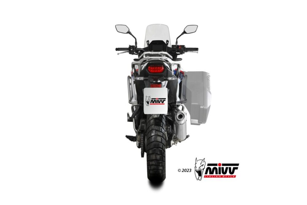 MIVV Oval Black Inox Εξάτμιση Honda XL 750 Transalp 2023-2026 | H.086.LZ