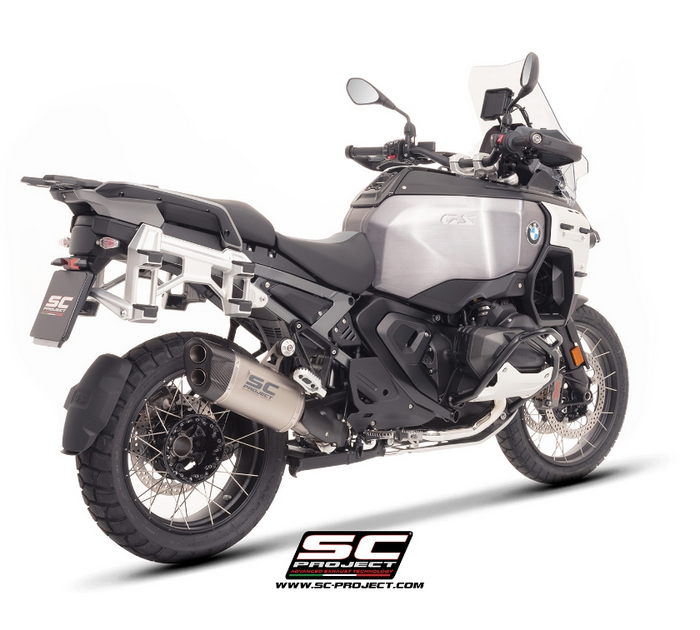 SC-Project Adventure-R Titanium Matt Black Εξάτμιση BMW R 1300 GS Adventure 2025-2026 Euro 5+ [B40B-T153MB-L]